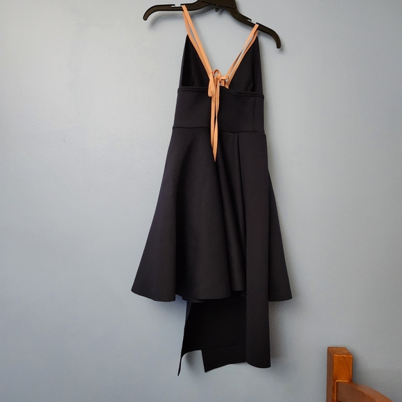 JEALOUSY navy asymmetrical dresd - Picture 5 of 6